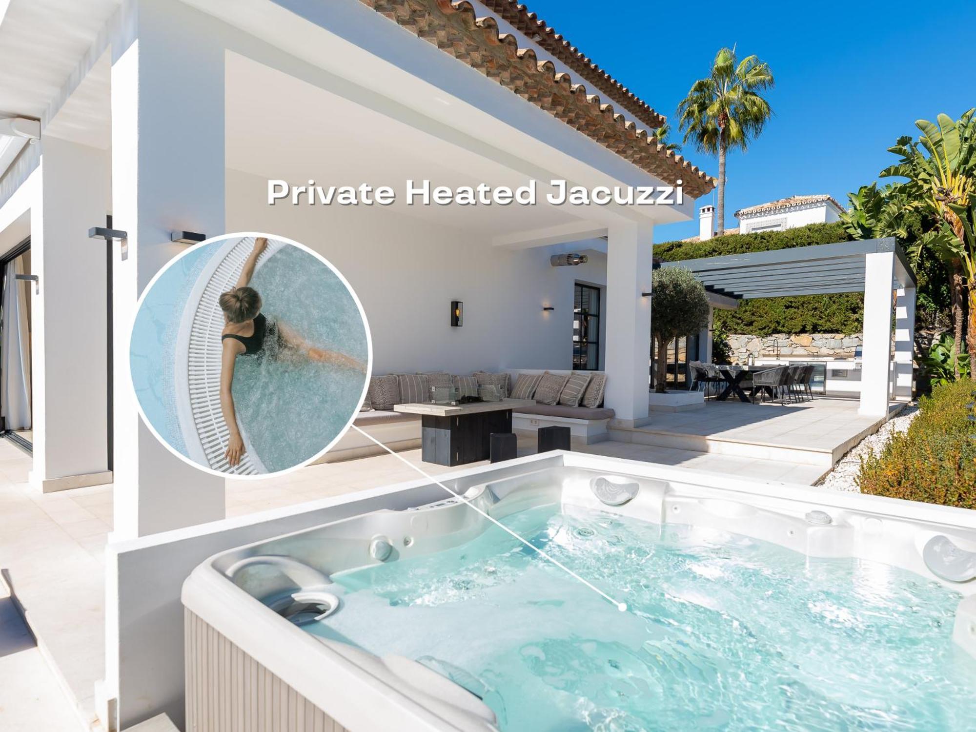 Vacation Marbella I Villa Lina, Golf Valley, Private Heated Pool, Jacuzzi, Close To The Marina Eksteriør bilde